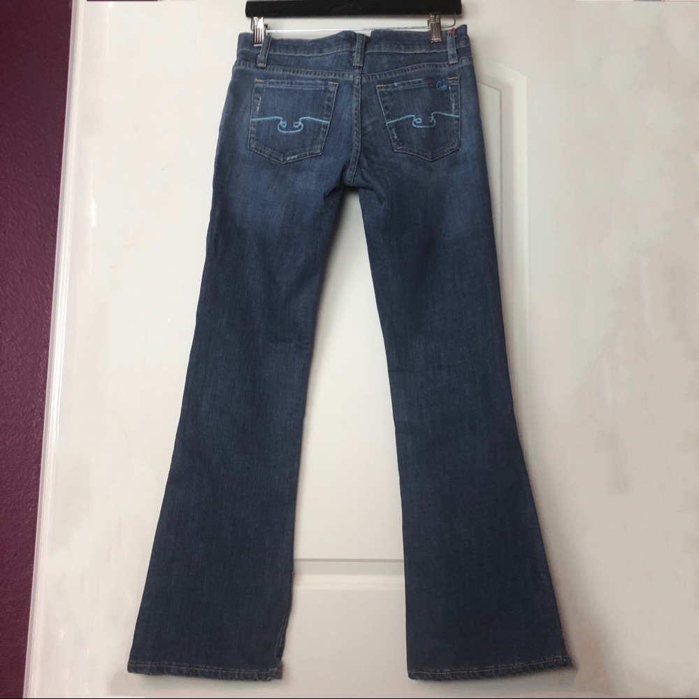 Blue Cult Mid Rise Flare Leg Jeans 29